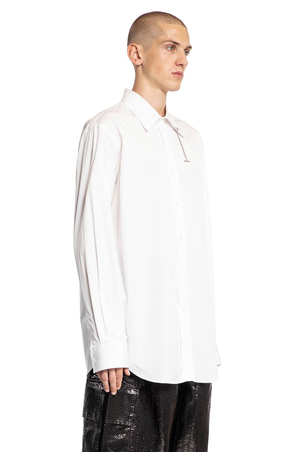 Antonioli ALEXANDER MCQUEEN MAN WHITE SHIRTS Sconti VIP