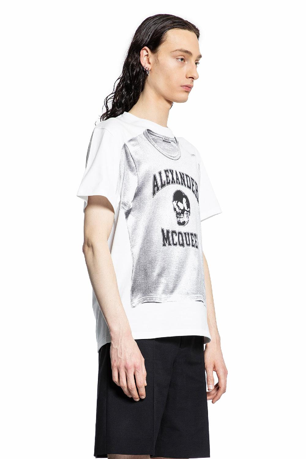 Antonioli ALEXANDER MCQUEEN MAN WHITE T-SHIRTS & TANK TOPS Ultimi due giorni