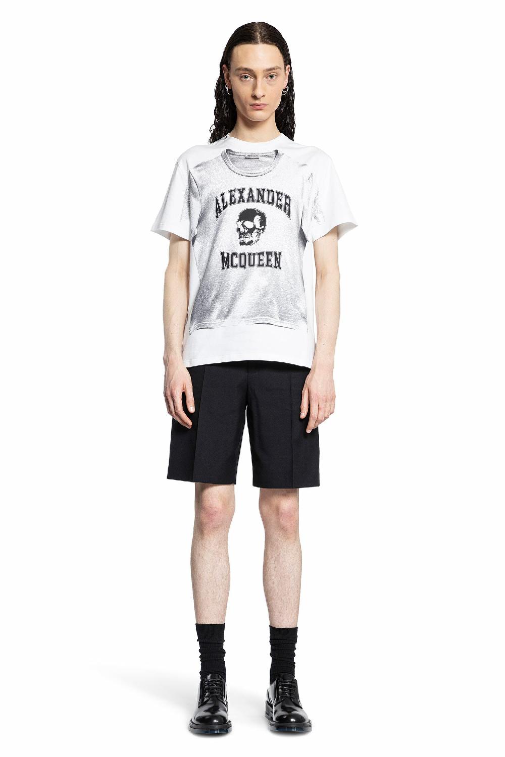 Antonioli ALEXANDER MCQUEEN MAN WHITE T-SHIRTS & TANK TOPS Ultimi due giorni