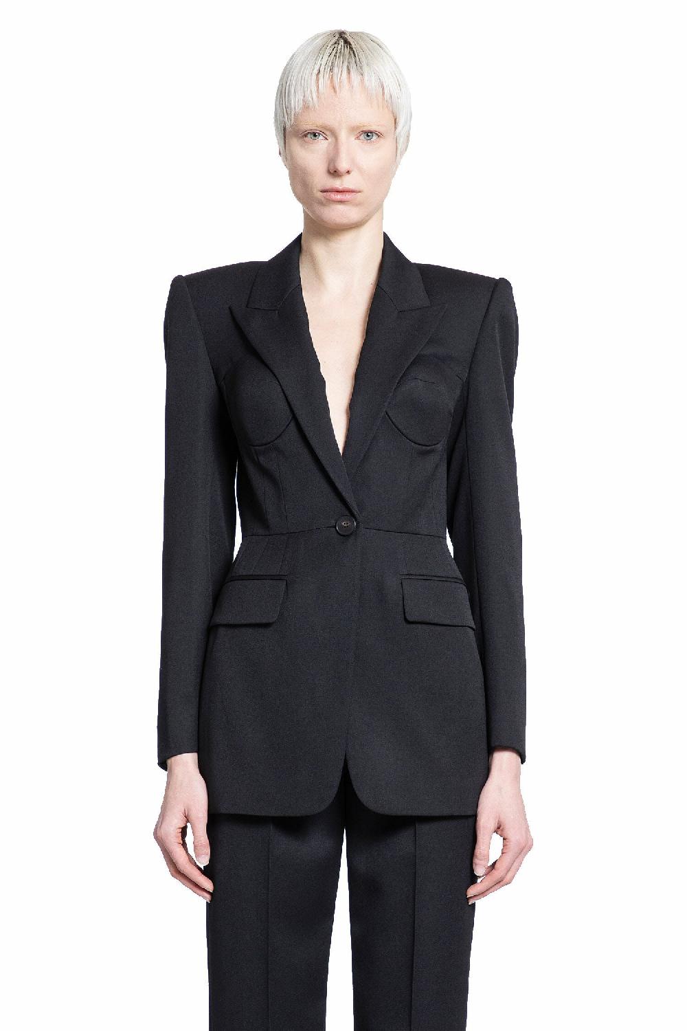 Antonioli ALEXANDER MCQUEEN WOMAN BLACK BLAZERS Fino al 60% di sconto