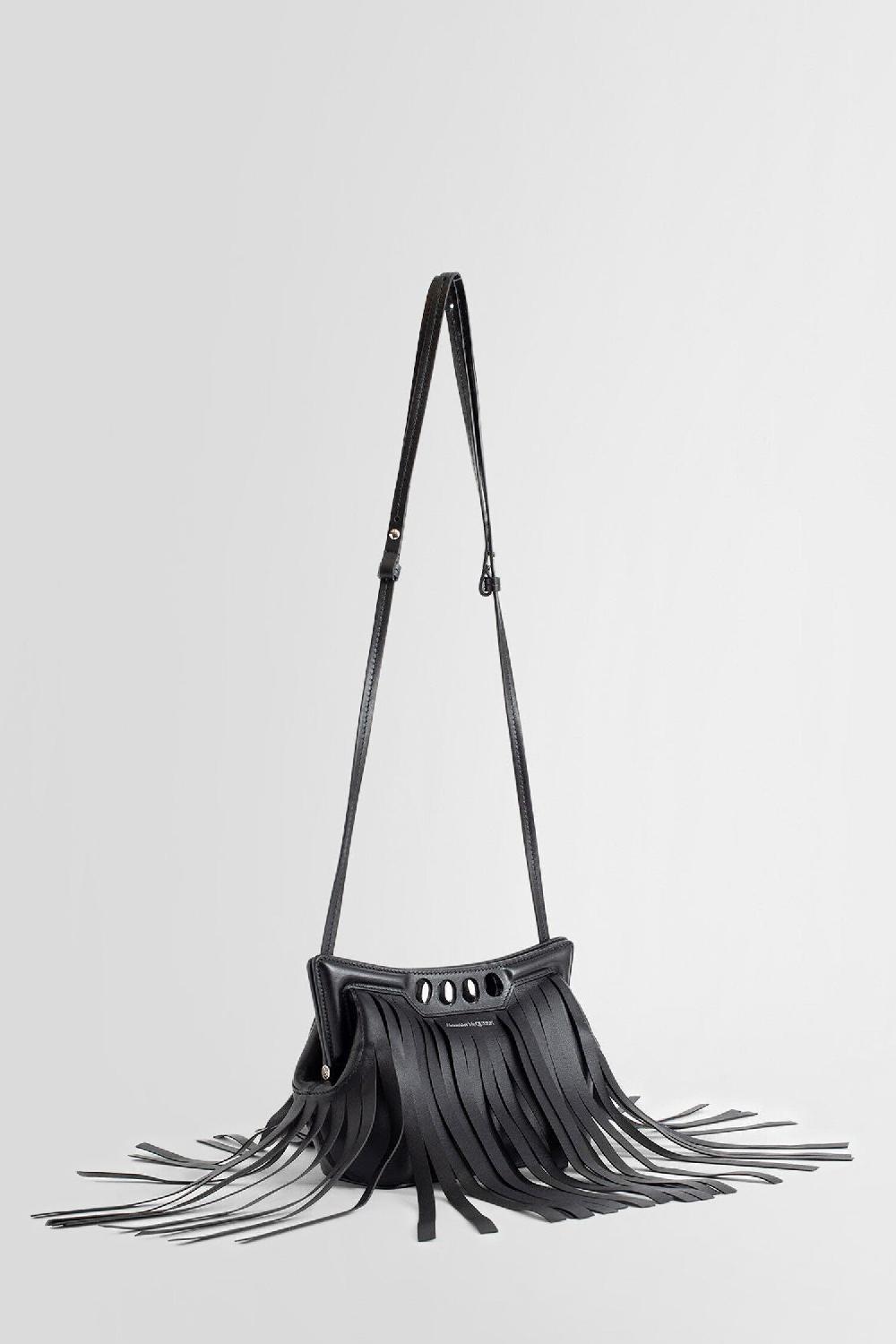 Antonioli ALEXANDER MCQUEEN WOMAN BLACK CLUTCHES & POUCHES Sostegno trimestrale
