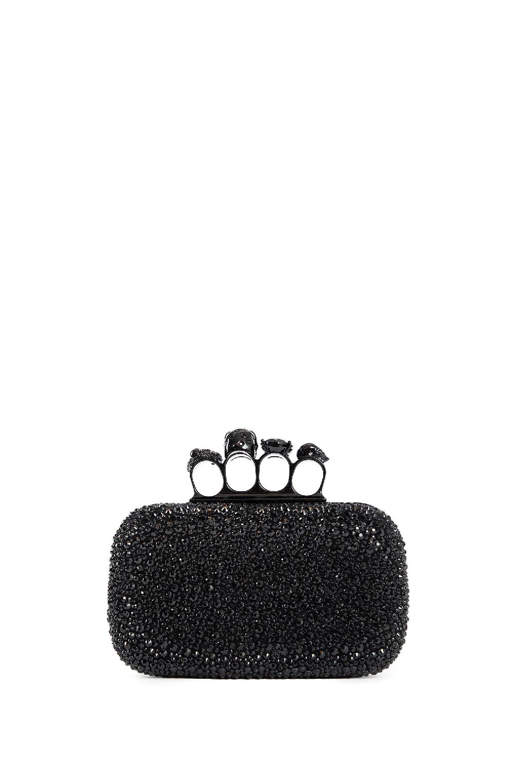 Antonioli ALEXANDER MCQUEEN WOMAN BLACK CLUTCHES & POUCHES Fino al 55% di sconto