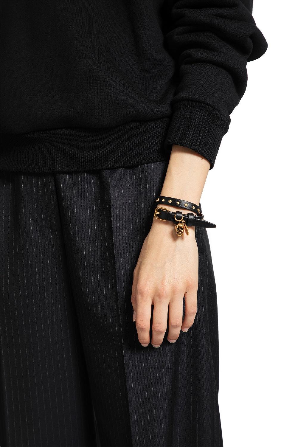 Antonioli ALEXANDER MCQUEEN WOMAN BLACK JEWELLERY Esporta salva