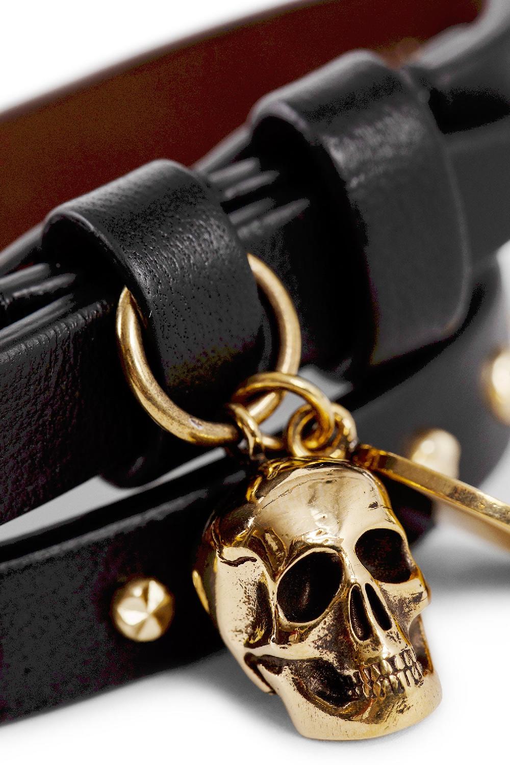 Antonioli ALEXANDER MCQUEEN WOMAN BLACK JEWELLERY Black Friday Prezzi
