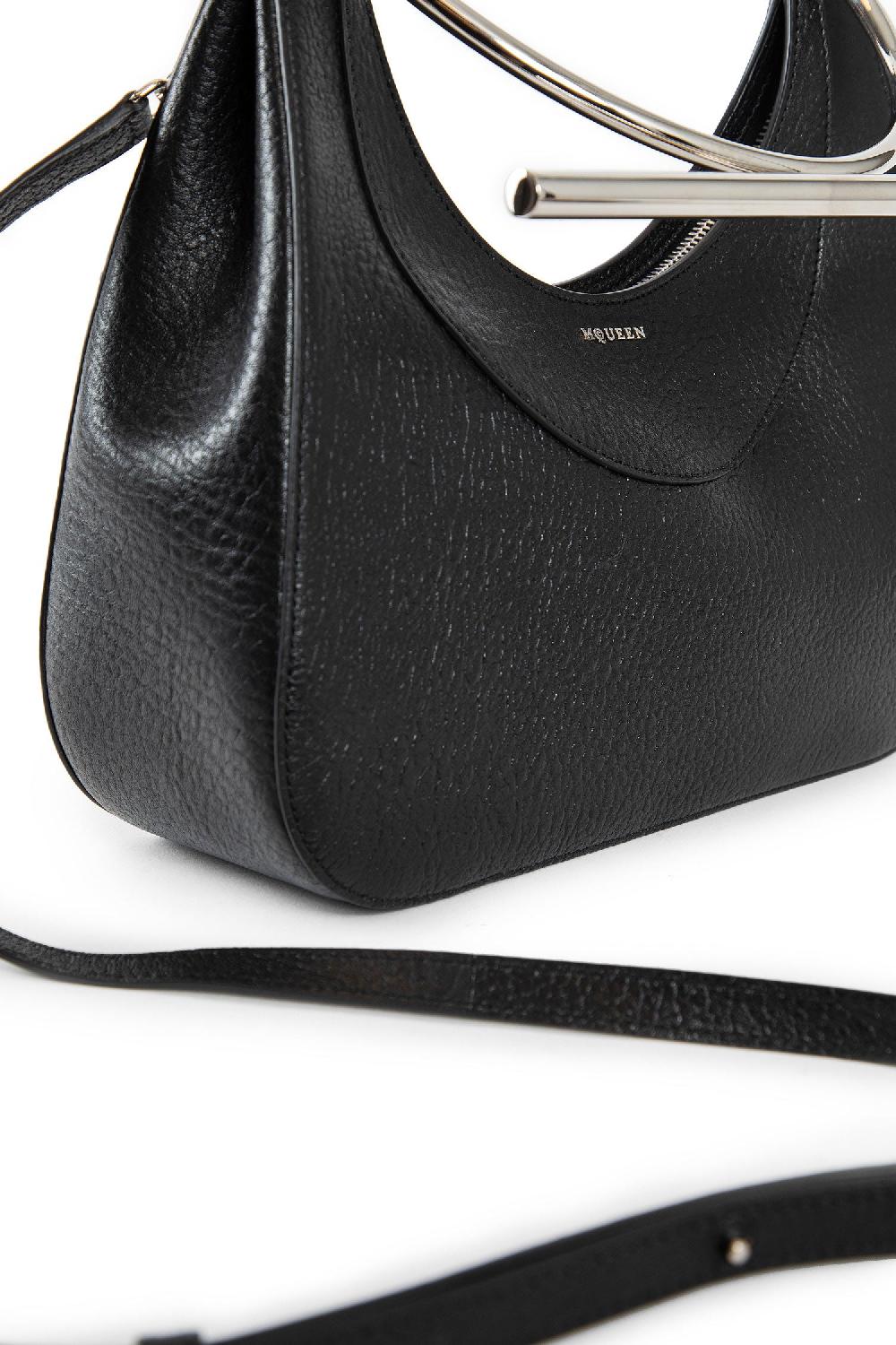 Antonioli ALEXANDER MCQUEEN WOMAN BLACK TOP HANDLE BAGS Pezzi Unici