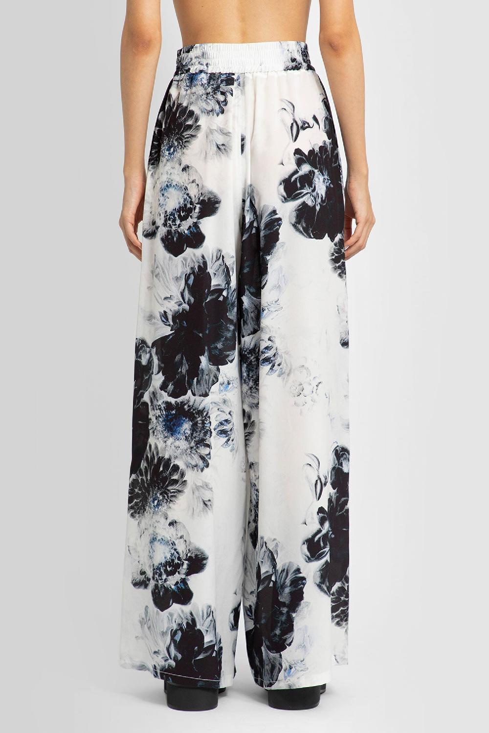 Antonioli ALEXANDER MCQUEEN WOMAN BLACK&WHITE TROUSERS Sottocosto