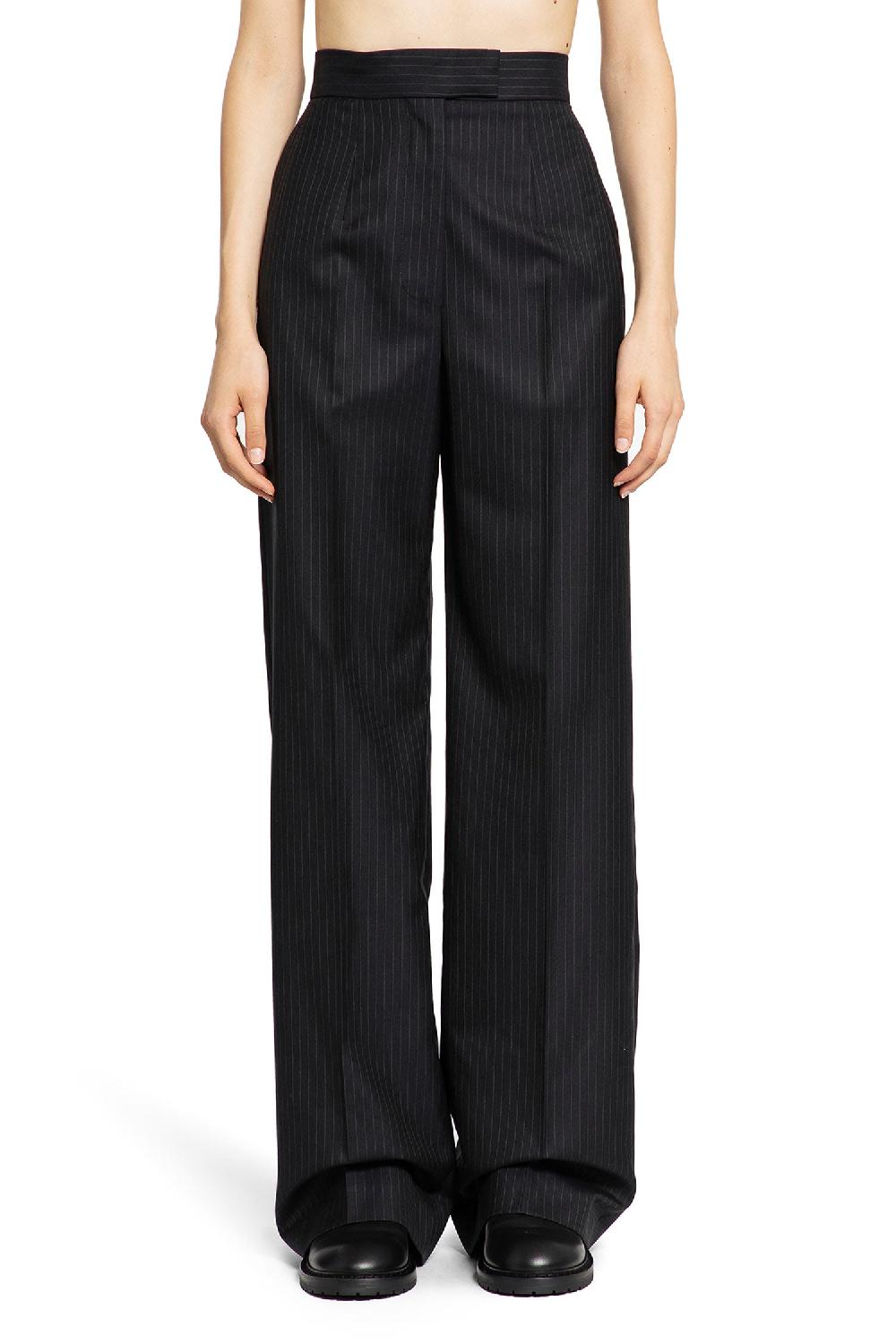 Antonioli ALEXANDER MCQUEEN WOMAN BLUE TROUSERS Convenienza