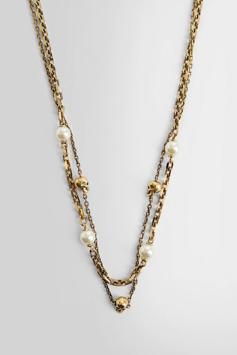 Antonioli ALEXANDER MCQUEEN WOMAN GOLD JEWELLERY Novità