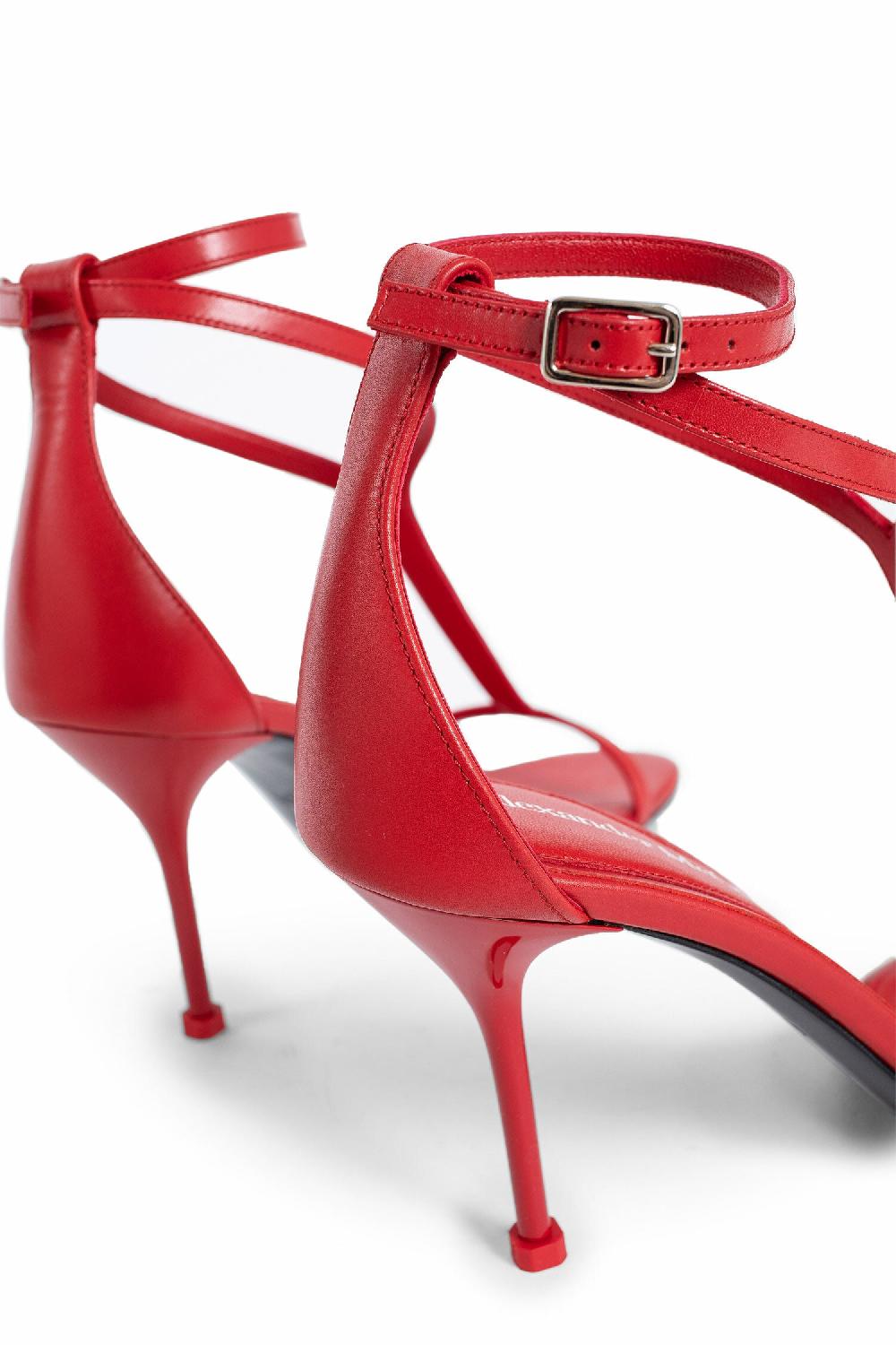Antonioli ALEXANDER MCQUEEN WOMAN RED SANDALS & SLIDES Hotsell