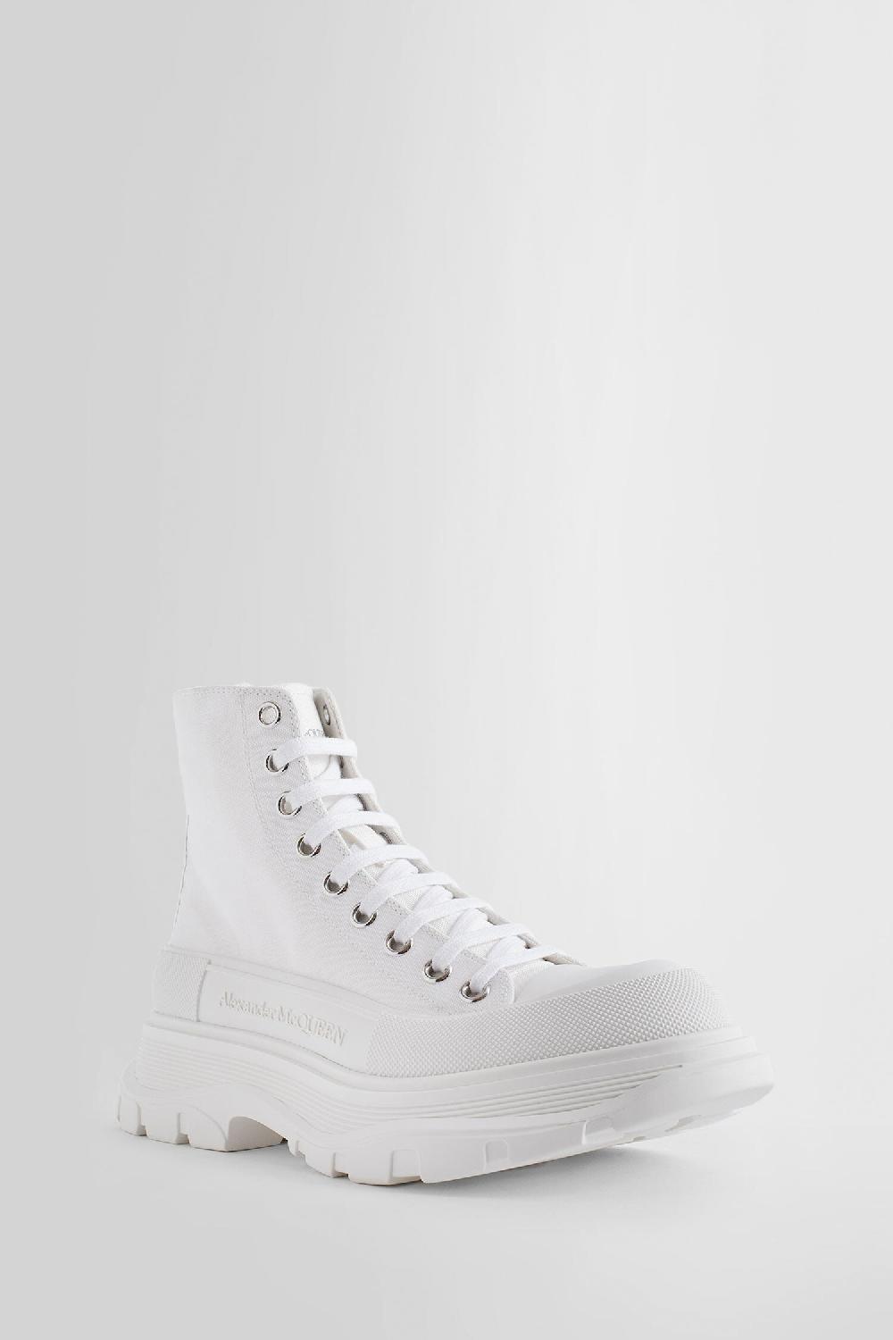 Antonioli ALEXANDER MCQUEEN WOMAN WHITE BOOTS Saldi Di Fabbrica