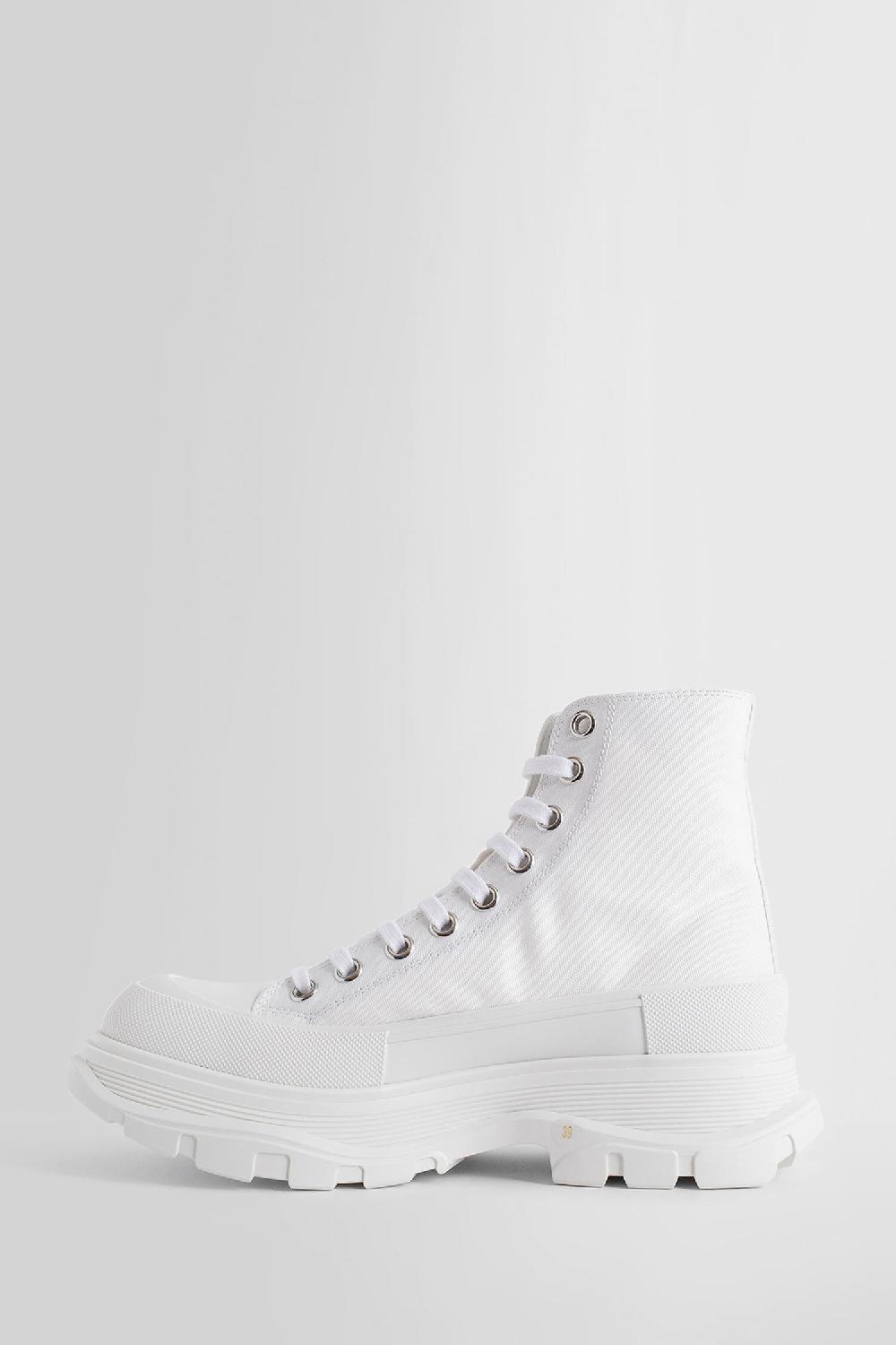 Antonioli ALEXANDER MCQUEEN WOMAN WHITE BOOTS Saldi Di Fabbrica