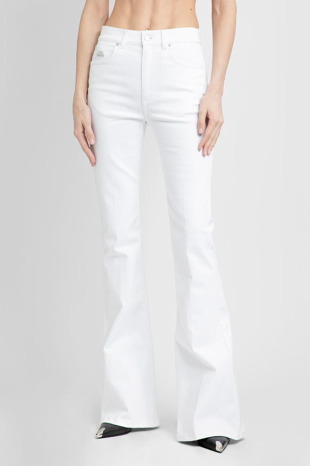Antonioli ALEXANDER MCQUEEN WOMAN WHITE JEANS Vendite Flash