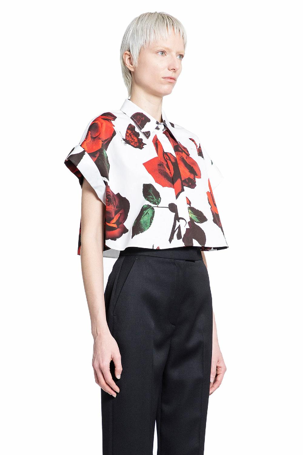 Antonioli ALEXANDER MCQUEEN WOMAN WHITE SHIRTS Negozio