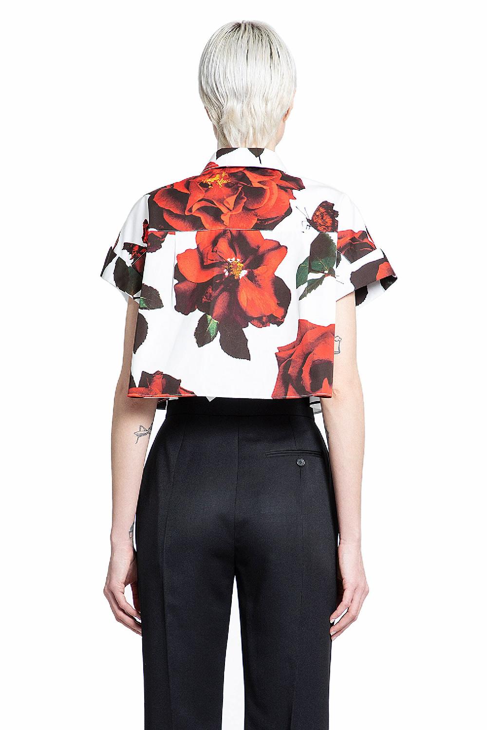 Antonioli ALEXANDER MCQUEEN WOMAN WHITE SHIRTS Negozio