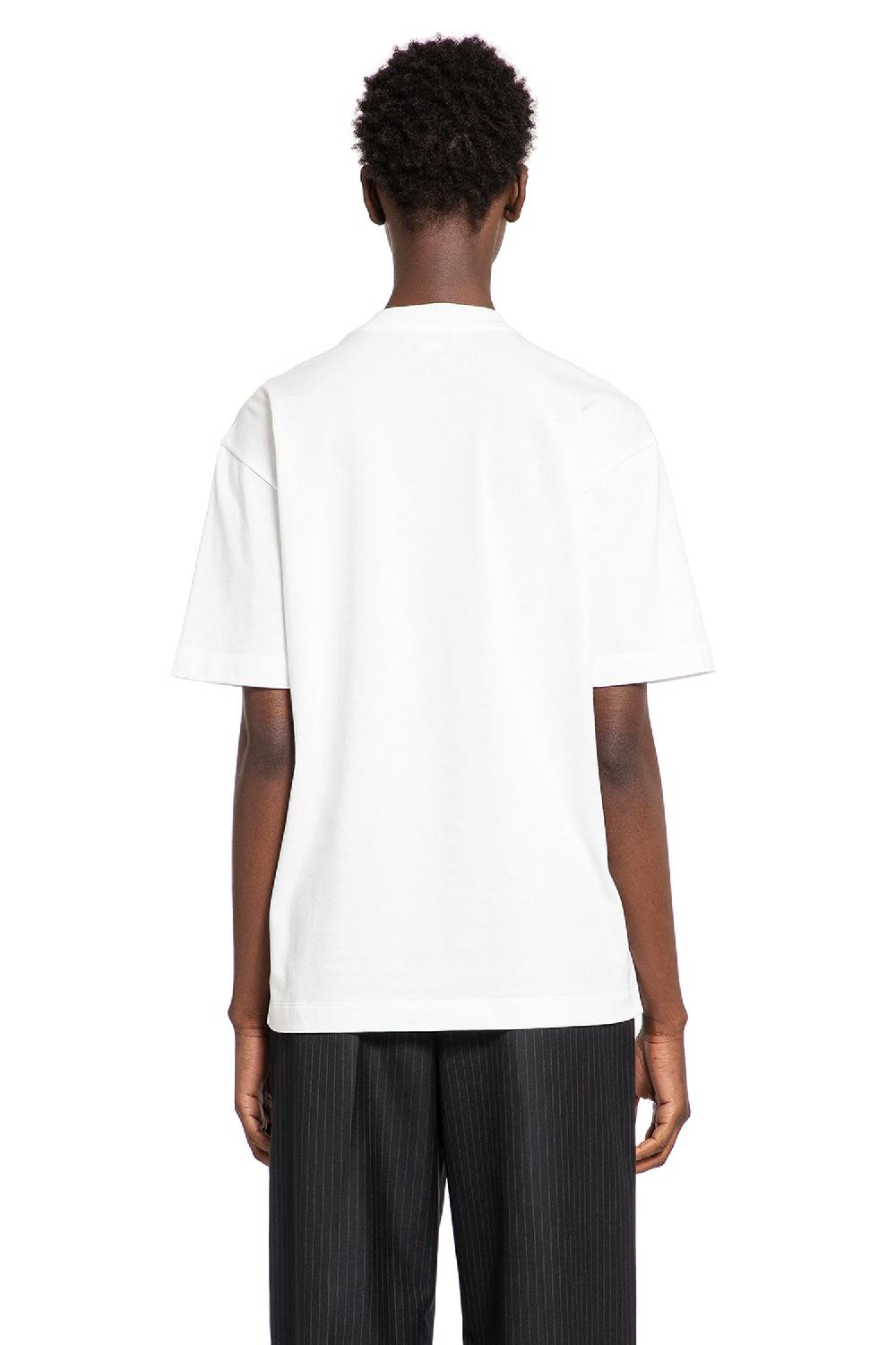 Antonioli ALEXANDER MCQUEEN WOMAN WHITE T-SHIRTS & TANK TOPS Comprare a buon mercato
