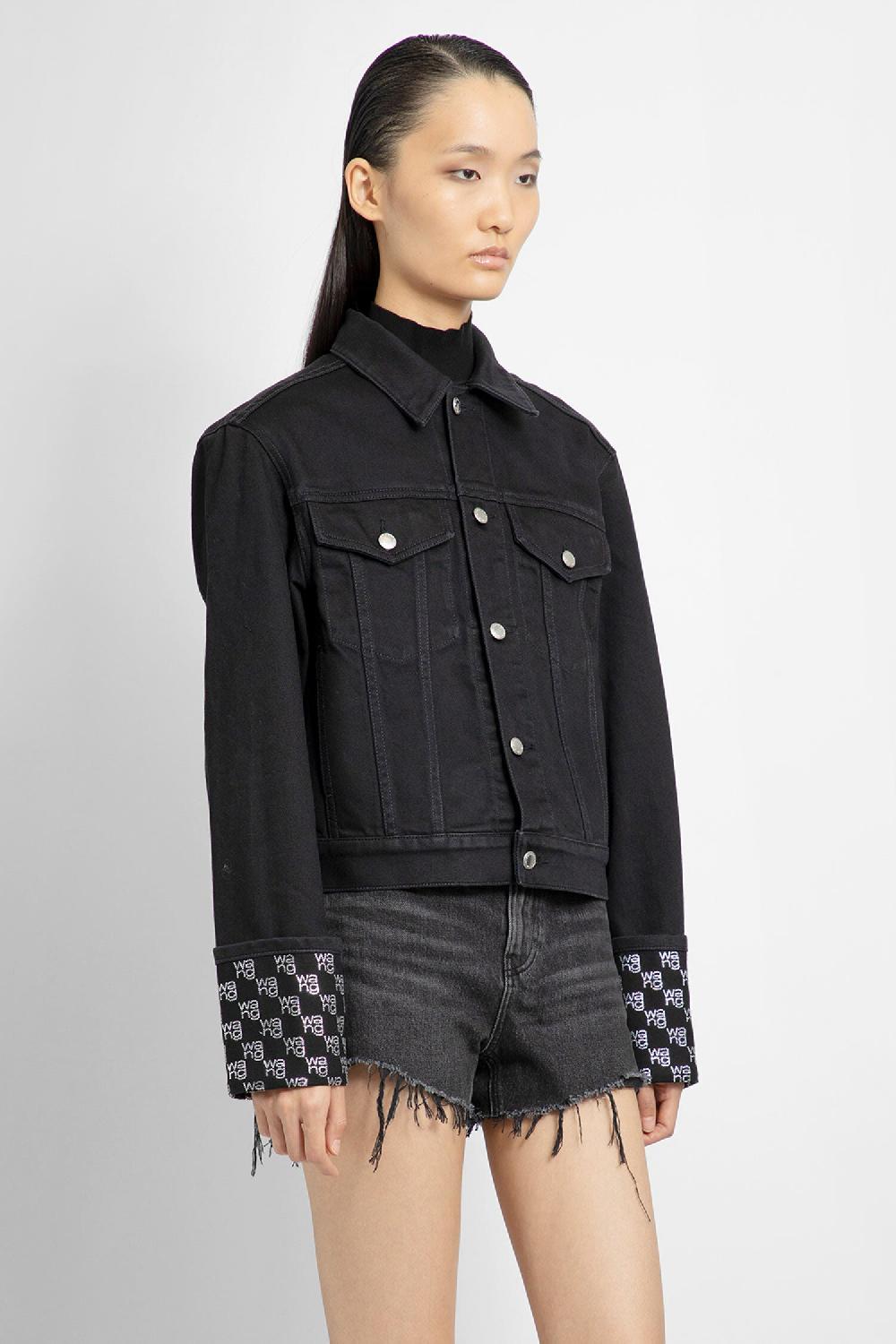 Antonioli ALEXANDER WANG WOMAN BLACK JACKETS Cyber Monday