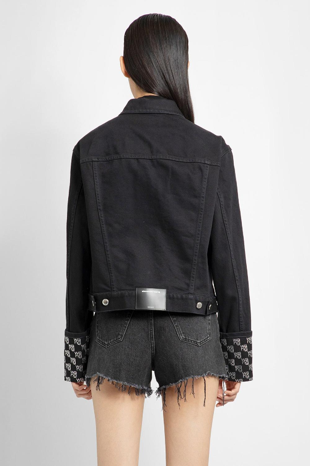 Antonioli ALEXANDER WANG WOMAN BLACK JACKETS Cyber Monday