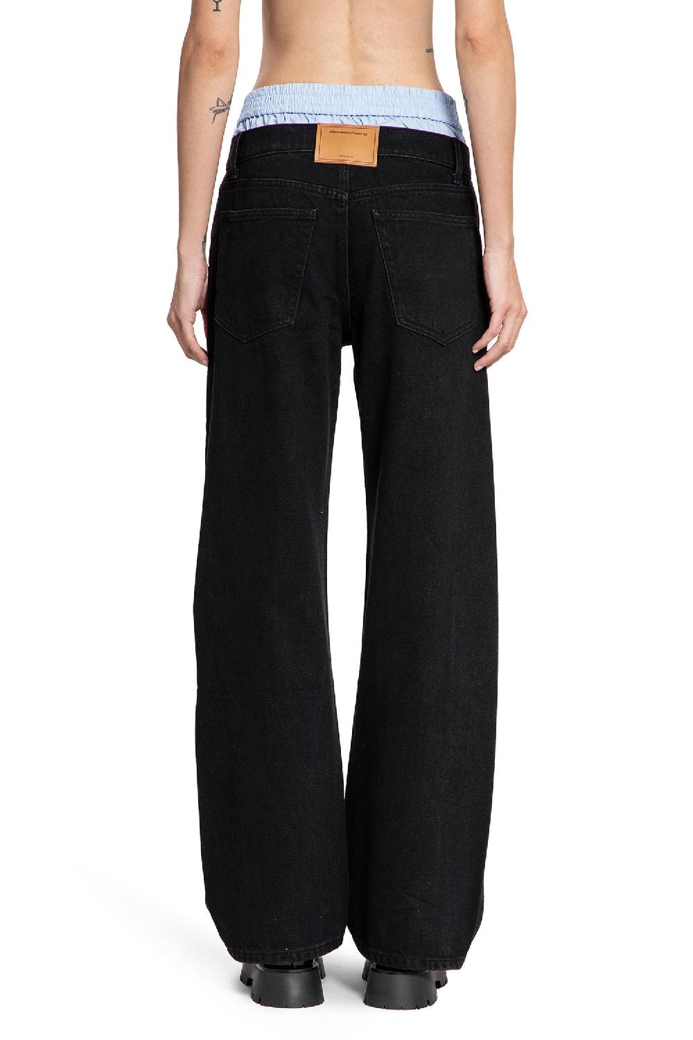 Antonioli ALEXANDER WANG WOMAN BLACK JEANS Offerta natalizia