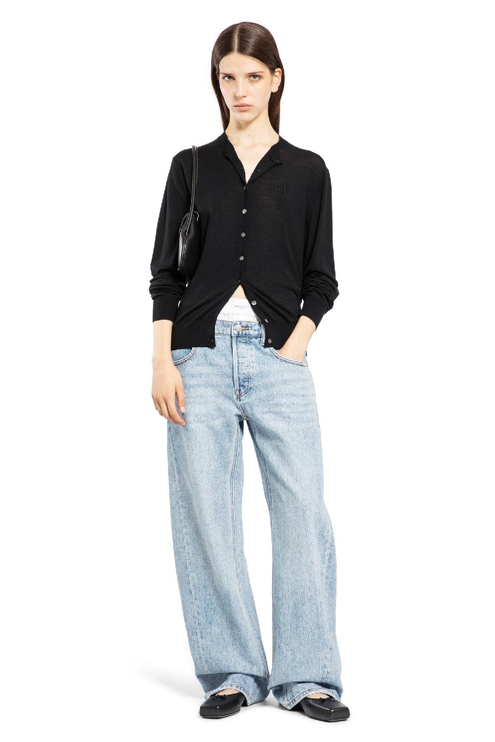 Antonioli ALEXANDER WANG WOMAN BLACK KNITWEAR Offerta per la Festa della Mamma