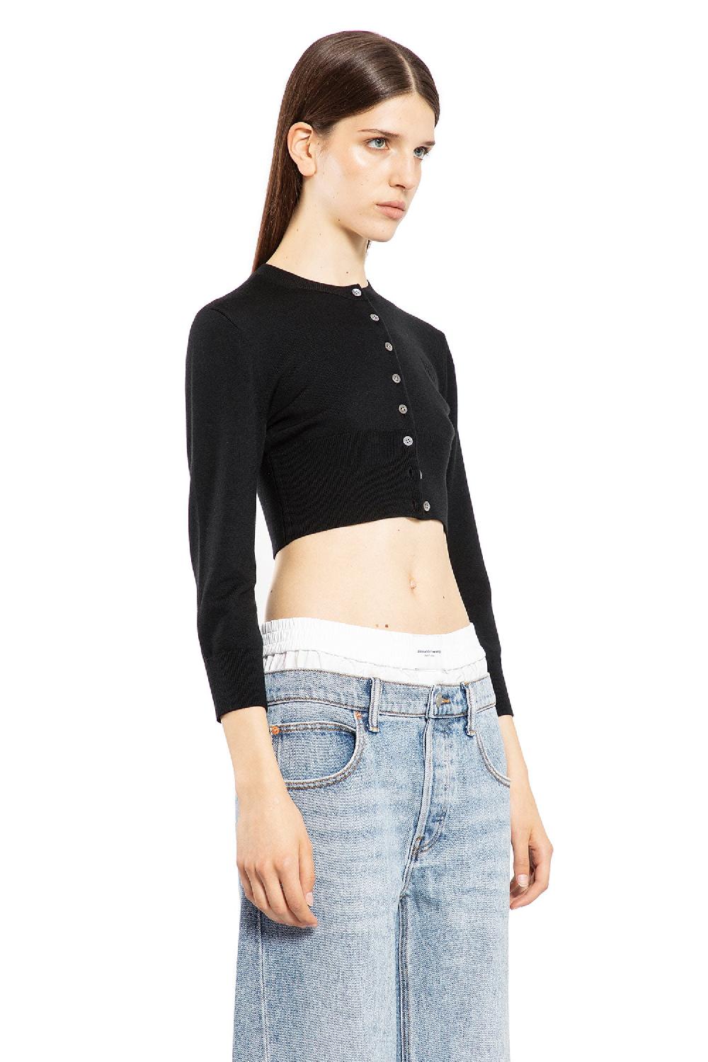 Antonioli ALEXANDER WANG WOMAN BLACK KNITWEAR Offerta Giorno del Papà