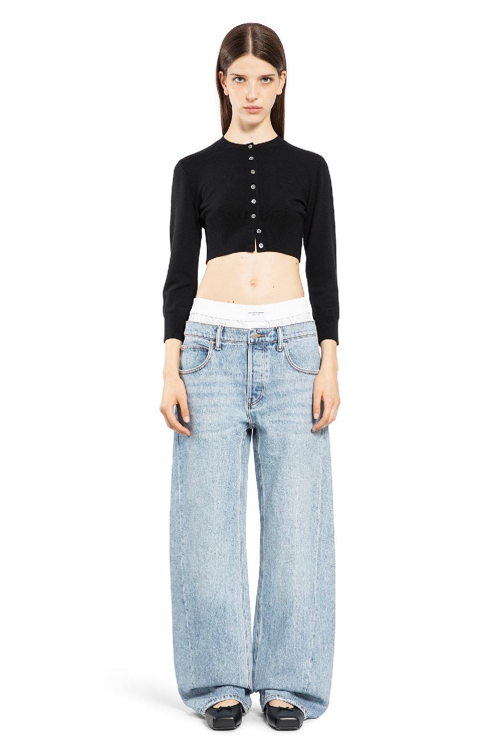 Antonioli ALEXANDER WANG WOMAN BLACK KNITWEAR Offerta Giorno del Papà