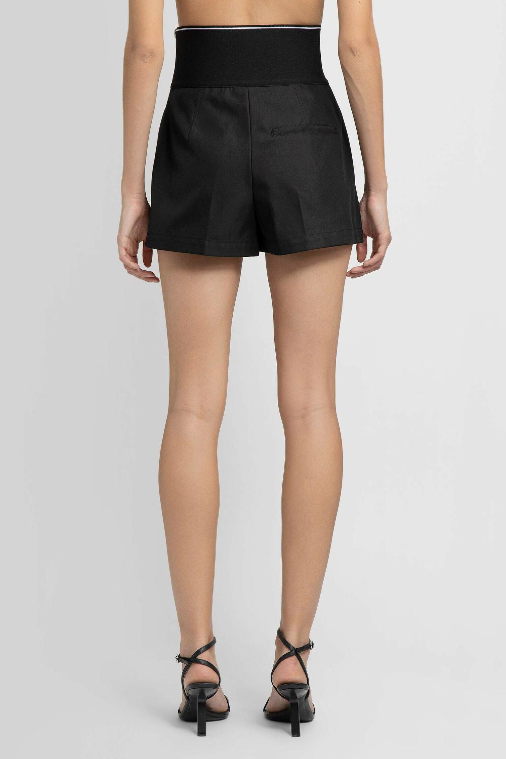 Antonioli ALEXANDER WANG WOMAN BLACK SHORTS Smaltimento dello stoccaggio