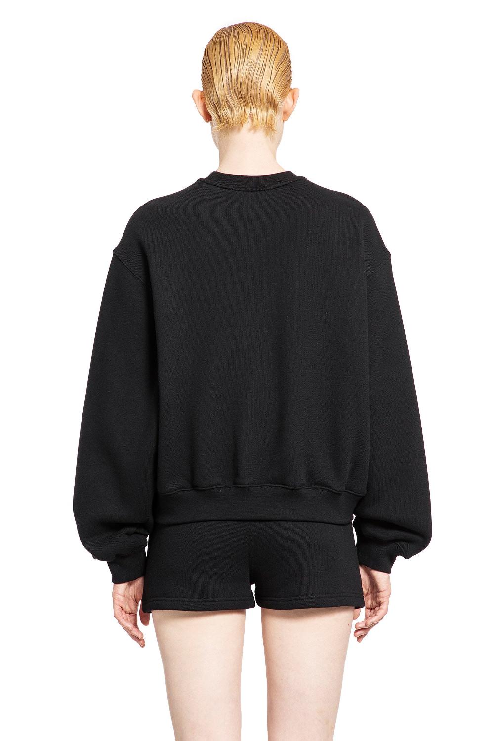 Antonioli ALEXANDER WANG WOMAN BLACK SWEATSHIRTS Latest fashion