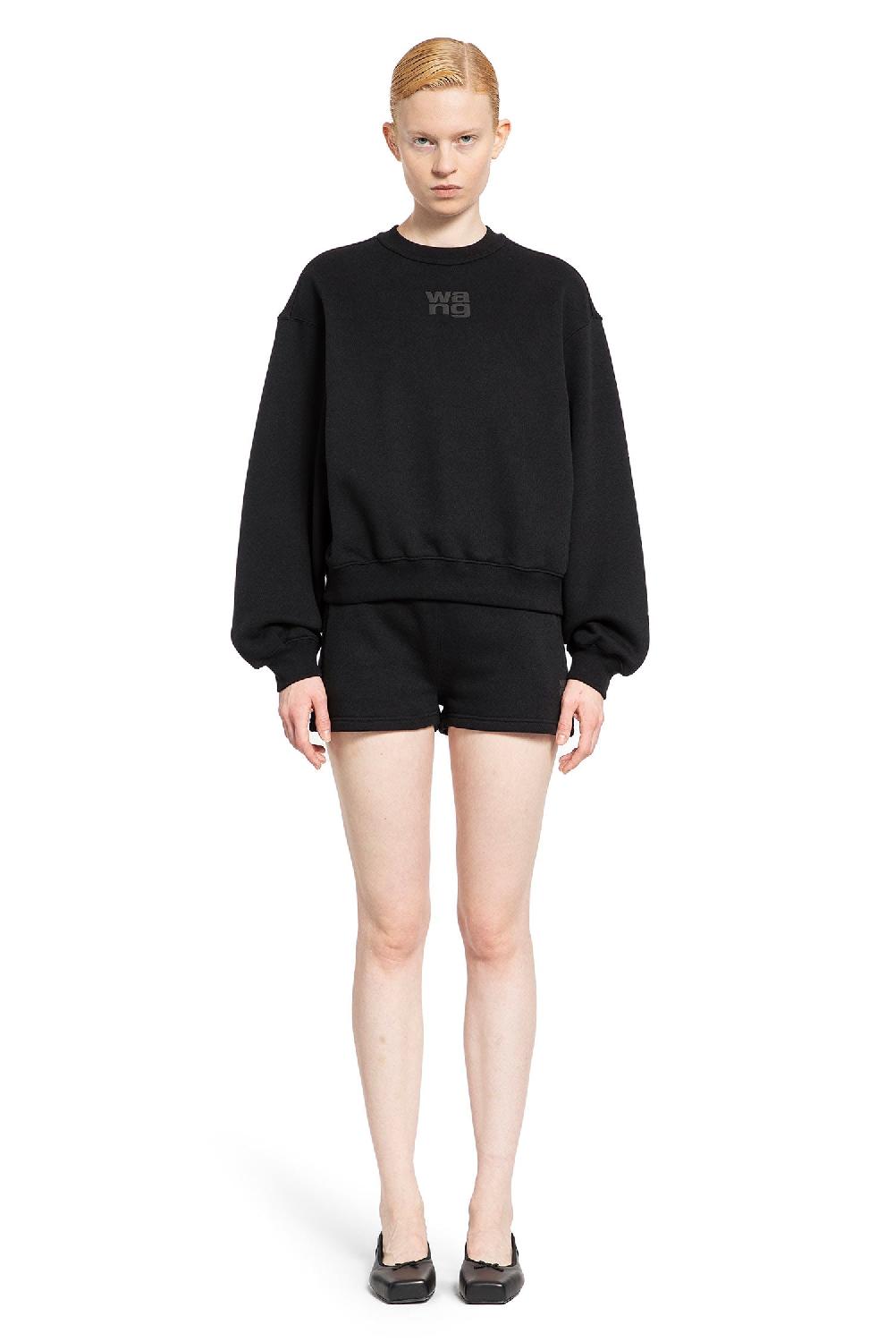 Antonioli ALEXANDER WANG WOMAN BLACK SWEATSHIRTS Latest fashion