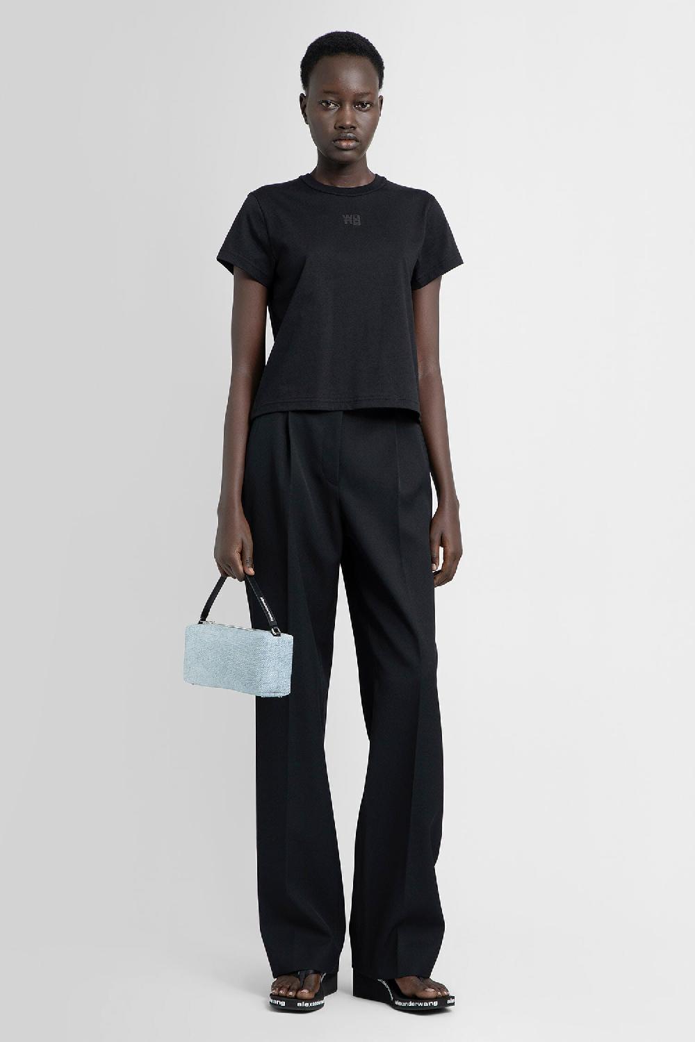 Antonioli ALEXANDER WANG WOMAN BLACK T-SHIRTS & TANK TOPS Offerte esclusive