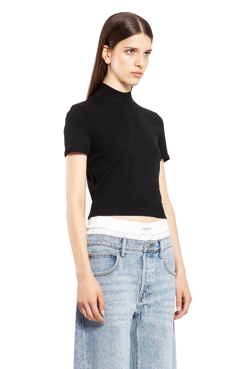 Antonioli ALEXANDER WANG WOMAN BLACK TOPS Bestseller