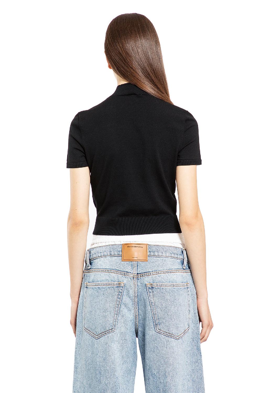 Antonioli ALEXANDER WANG WOMAN BLACK TOPS Bestseller