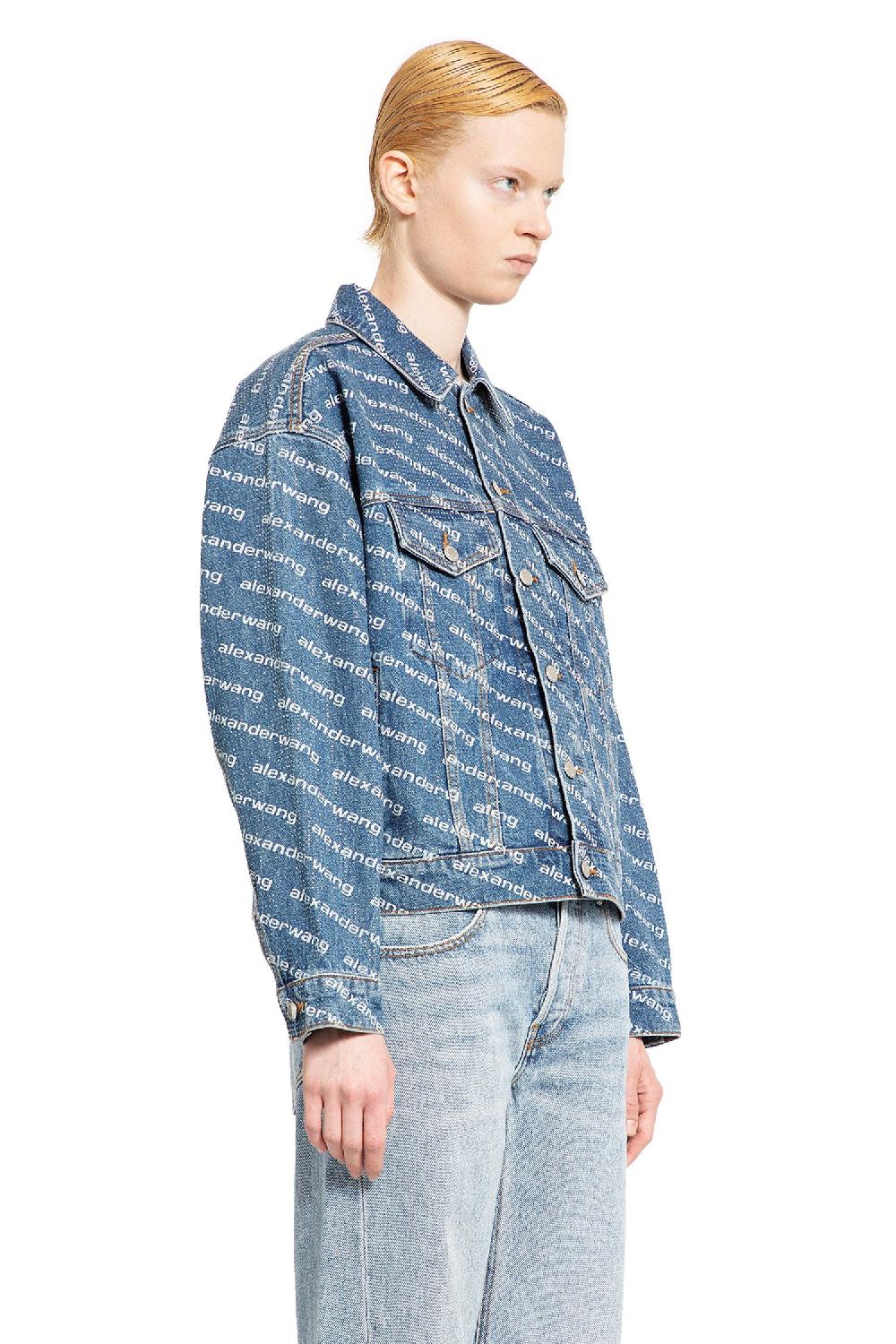 Antonioli ALEXANDER WANG WOMAN BLUE JACKETS Liquidazione