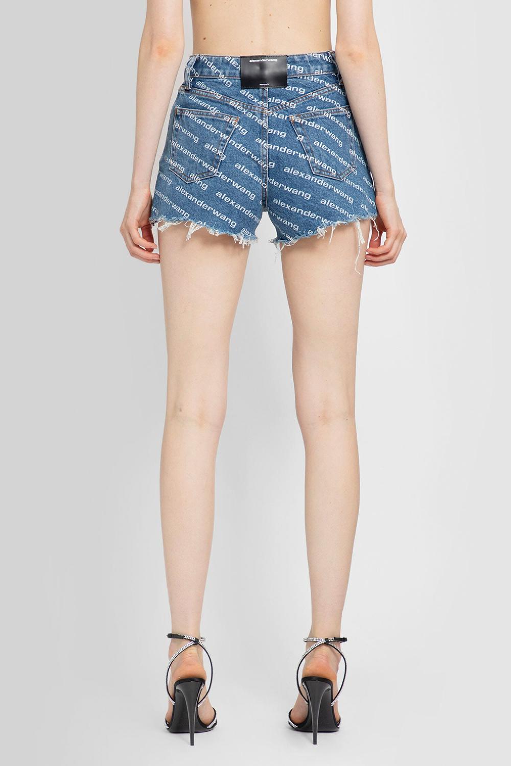 Antonioli ALEXANDER WANG WOMAN BLUE SHORTS Offerte giornaliere