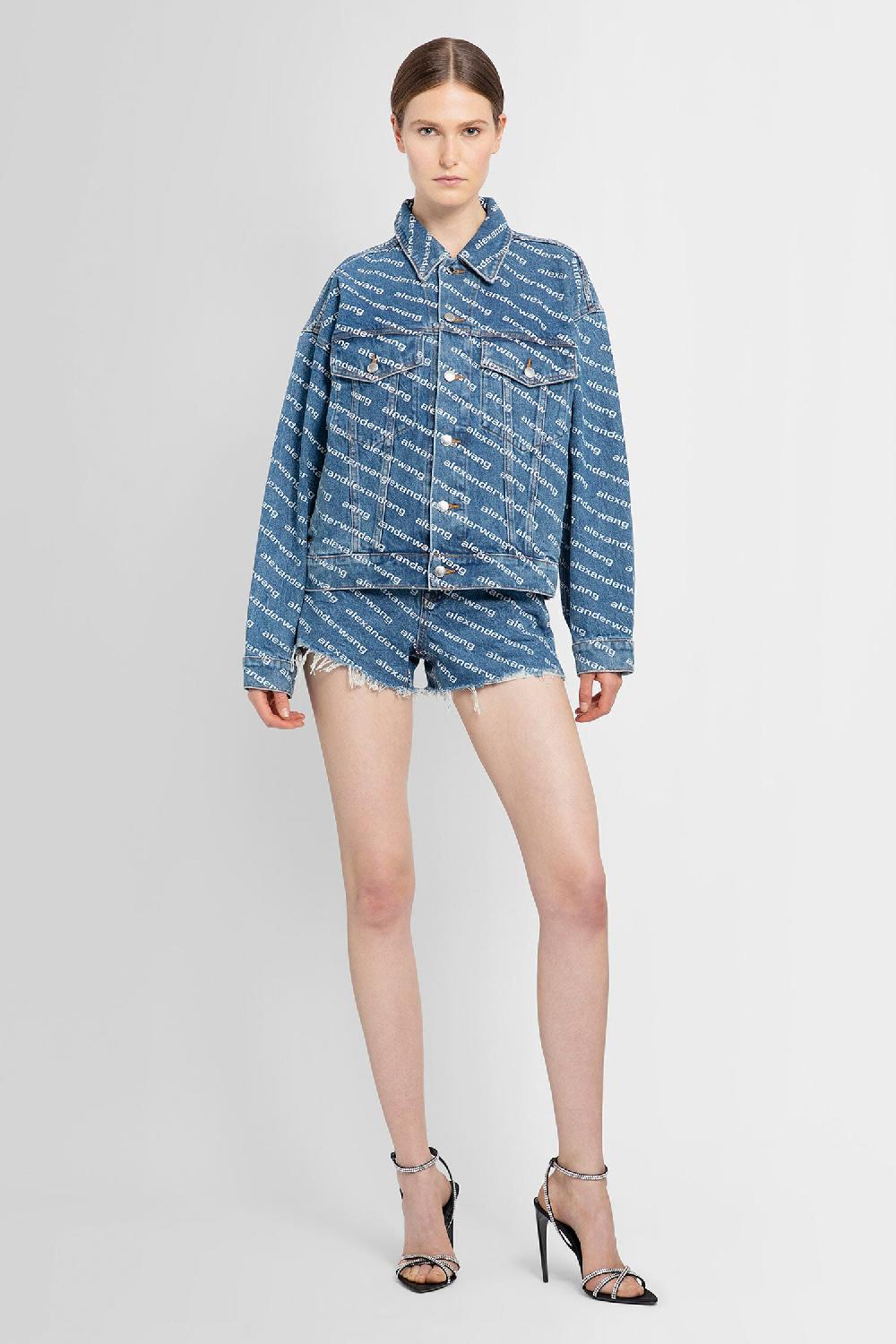 Antonioli ALEXANDER WANG WOMAN BLUE SHORTS Offerte giornaliere