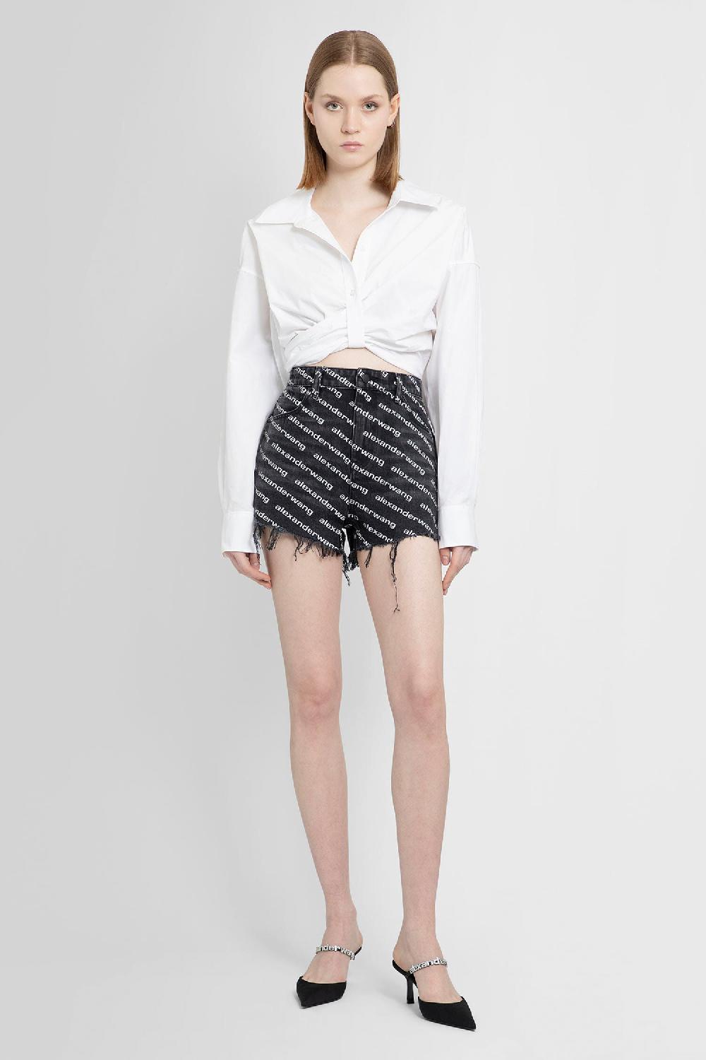 Antonioli ALEXANDER WANG WOMAN GREY SHORTS Prezzo basso