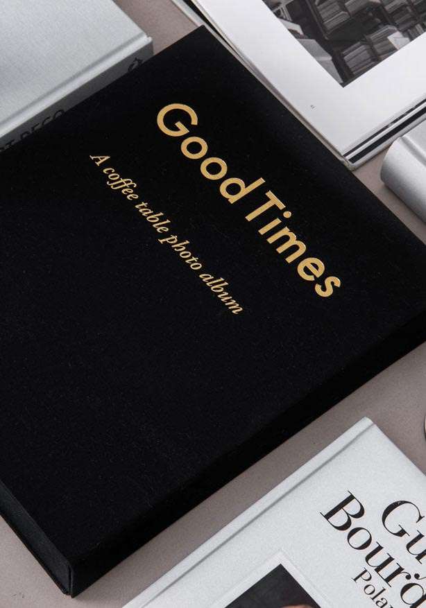 Rose & Lini PRINTWORKS “GOOD TIMES” PHOTO ALBUM Spedizione Gratuita