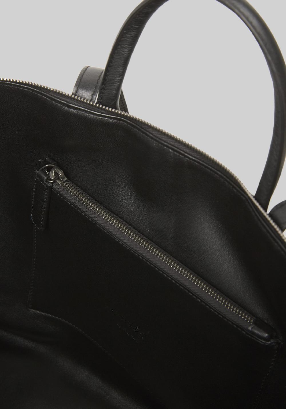 Rose & Lini MARSÈLL “4 IN ORIZZONTALE” BLACK LEATHER BAG Outlet