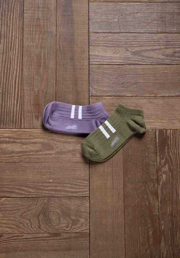 Rose & Lini COLLEGIEN “MAE” SHORT SOCKS GLYCINE