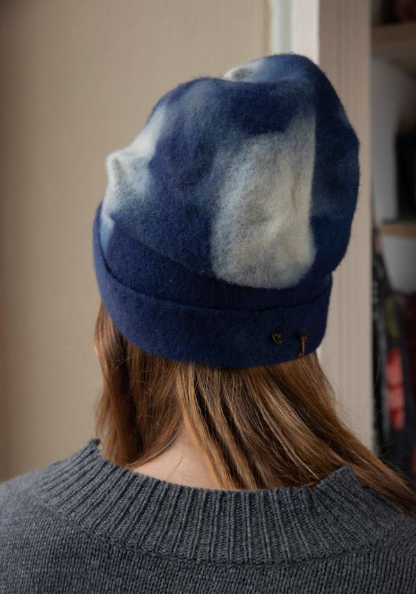Rose & Lini YESEY “POPPINS” BLUE WOOL HAT Affare Del Giorno