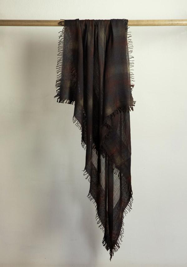 Rose & Lini FALIERO SARTI CASHMERE & SILK “TEDORA” ESPRESSO STOLE Presa