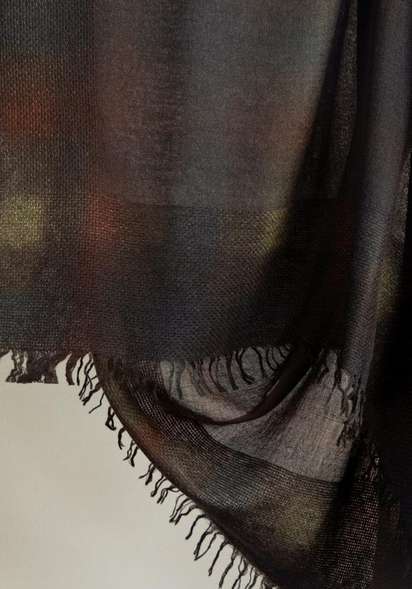 Rose & Lini FALIERO SARTI CASHMERE & SILK “TEDORA” ESPRESSO STOLE Presa