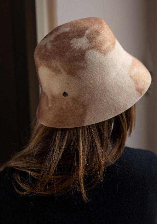 Rose & Lini YESEY “BUCKET” SAND FELTED HAT Shopping online