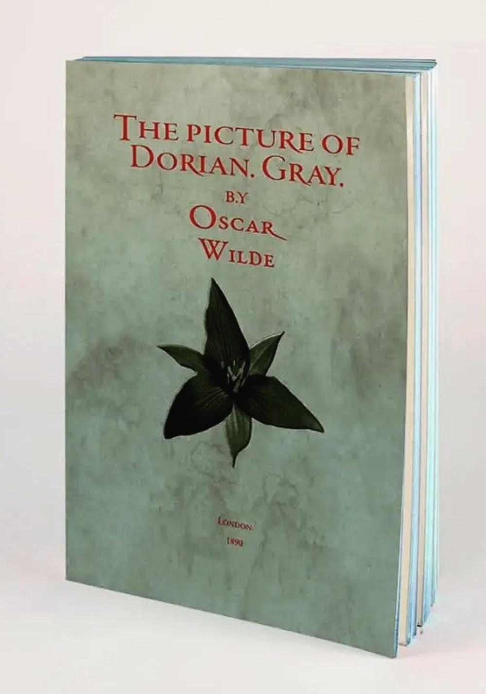 Rose & Lini SLOW DESIGN “LIBRI MUTI” THE PICTURE OF DORIAN GRAY Trasporto libero internazionale