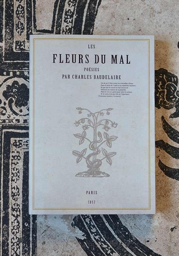 Rose & Lini SLOW DESIGN “LIBRI MUTI” LES FLEURS DU MAL Officina