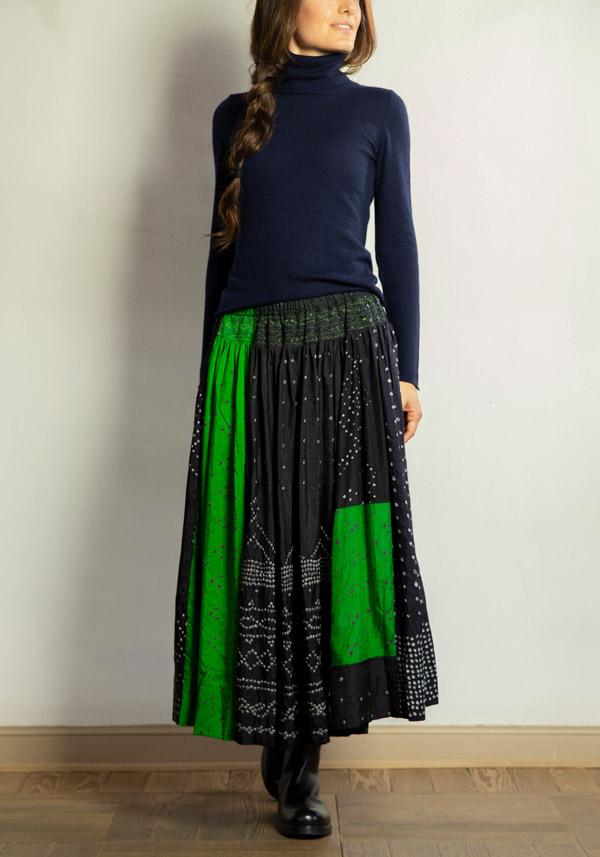 Rose & Lini SAVERIO PALATELLA CASHMERE “LIGTH-WEIGHT CREW NECK” MARINE KNIT Promozione