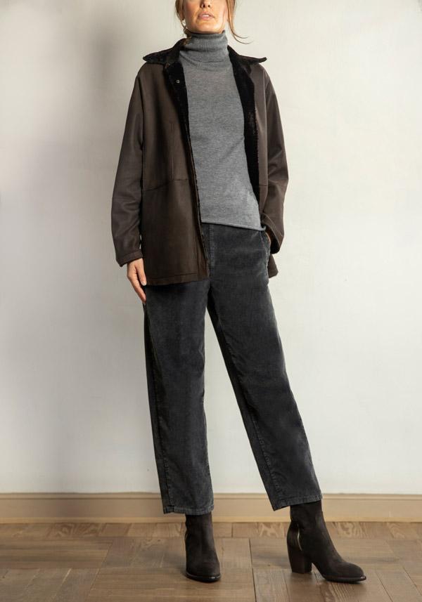 Rose & Lini SAVERIO PALATELLA CASHMERE “LIGTH-WEIGHT CREW NECK” PORFIDO KNIT Spedizione Gratuita