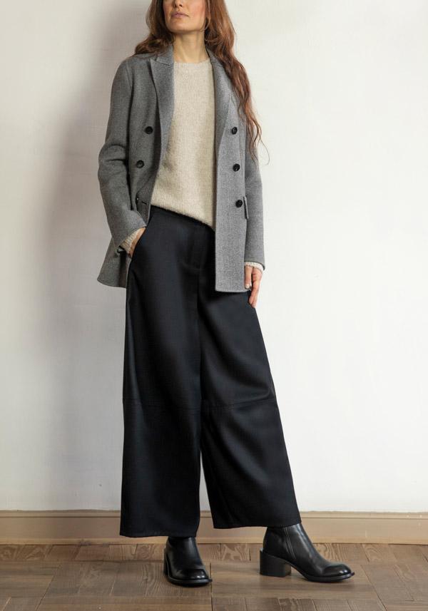 Rose & Lini SAVERIO PALATELLA CASHMERE & SILK “CREW NECK BOXY” BAILEYS KNIT Pezzi Unici