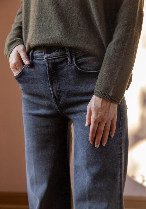 Rose & Lini MOTHER DENIM “THE TWISTER HEEL” STONE JEANS Hotsell