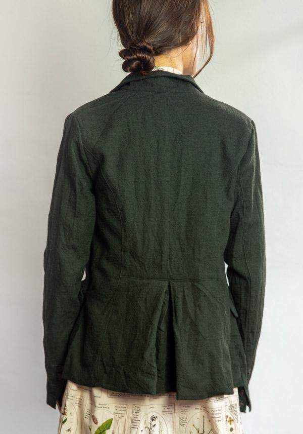 Rose & Lini ALEKSANDR MANAMIS WOOL “JACKET 1151” GREEN Offerta San Valentino