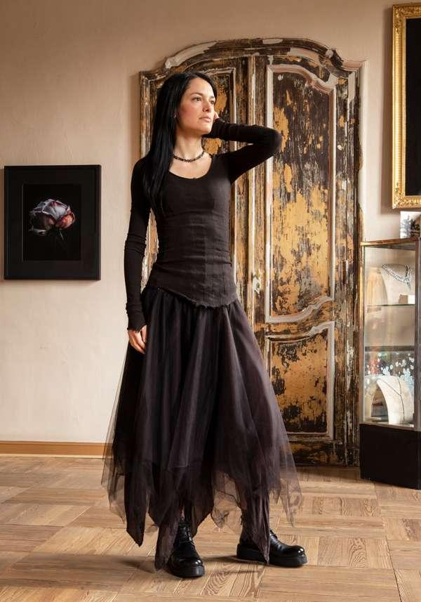 Rose & Lini MARC LE BIHAN “CORSET 26909” DARK BROWN Latest fashion